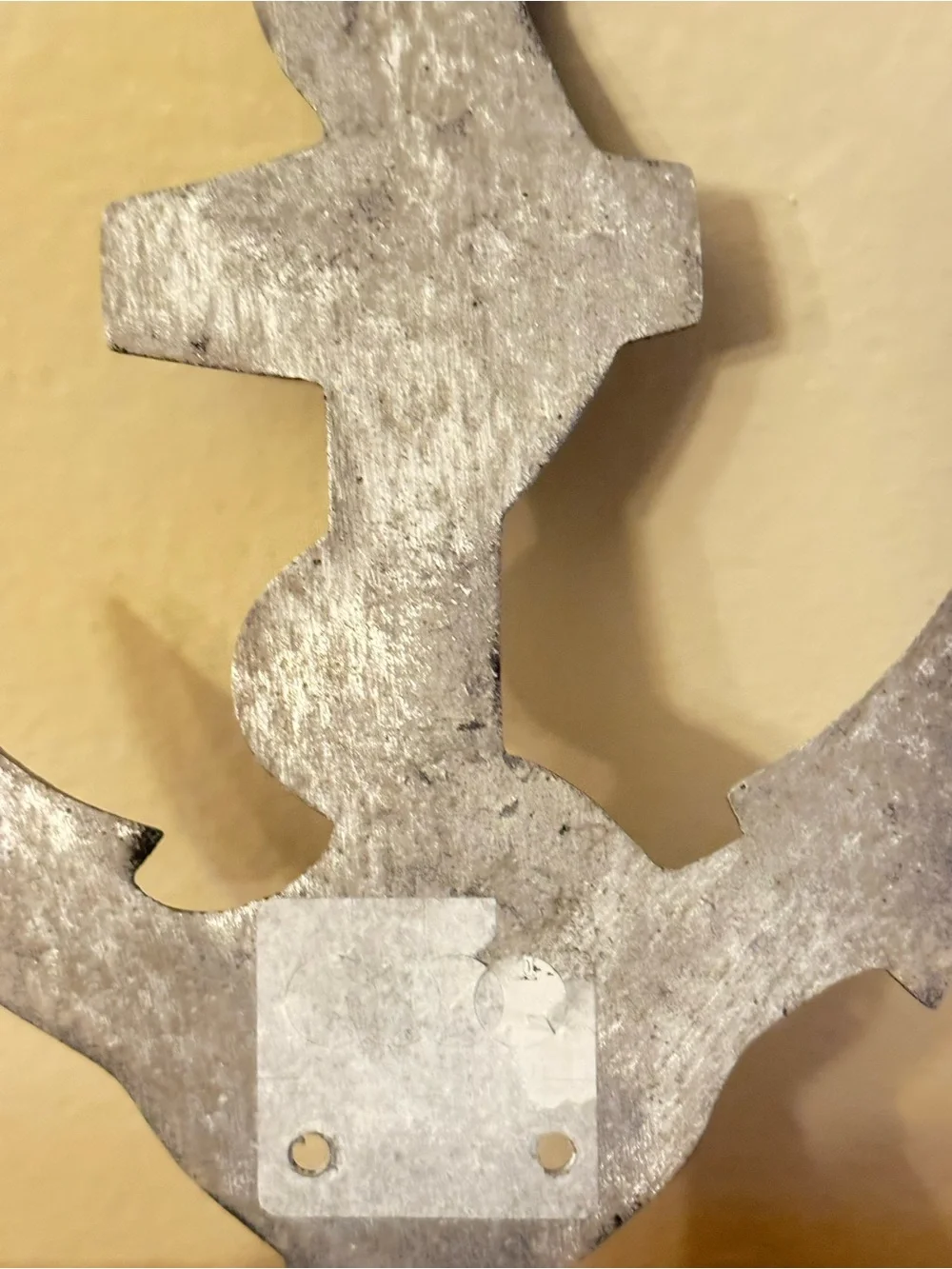 Vintage Cast Metal Nautical Anchor Double Hooks for Coats or Towels